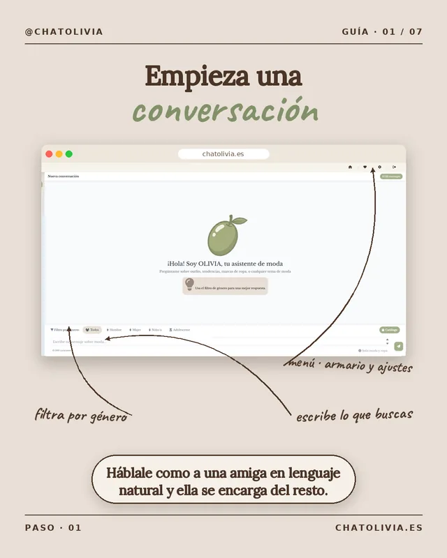 Empieza una conversación